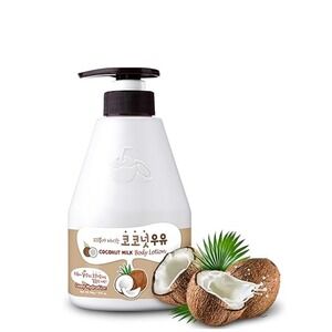 Kwailnara Coconut Milk Body Lotion 560mL Moisturizing K-Beauty Hydrating Korea